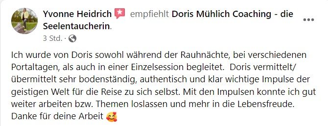 Kundenstimme Yvonne Heidrich